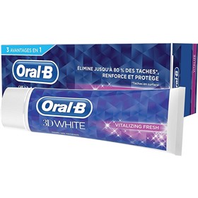 خمیردندان سفیدکننده اورال بی تری دی وایت Oral B 3D White Vitalize حجم 75 میلی لیتر