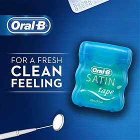 نخ دندان اورال بی ساتین Oral B Satin Tape 25