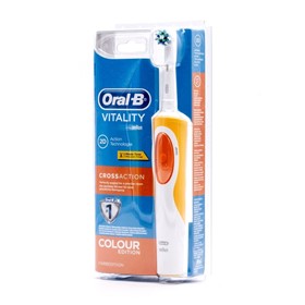 مسواک برقی اورال بی ویتالیتی Oral-B Vitality Cross Action رنگ نارنجی