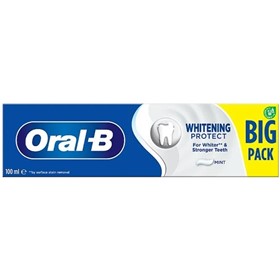 خمیردندان سفیدکننده اورال بی وایتنینگ پروتکت Oral B Whitening Protect حجم 100 میلی لیتر