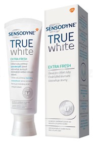 خمیردندان سفیدکننده سنسوداین ترو وایت Sensodyne True White Extra Fresh حجم 75 میلی لیتر