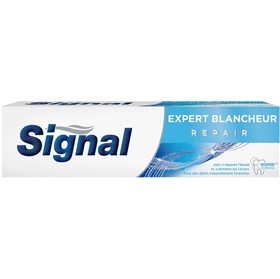 خمیردندان سفیدکننده و ترمیم کننده سیگنال Signal Blancheur Repair حجم 75 میلی لیتر