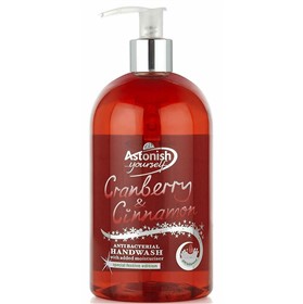 مایع دستشویی آنتی باکتریال استونیش کرن بری و دارچین Astonish Cranberry Cinnamon حجم 500 میلی لیتر