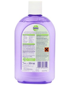 مایع ضدعفونی دتول رایحه لاوندر و پرتقال Dettol Disinfectant Lavender حجم 500 میلی لیتر