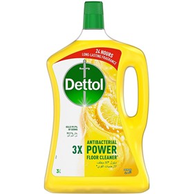 ضدعفونی کننده سطوح دتول رایحه لیمو Dettol 3X Power Cleaner حجم 3 لیتر