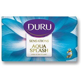 صابون دورو سری سنسیشن حاوی گل نیلوفر و مواد معدنی دریایی Duru Sensations Aqua Splash وزن 90 گرم
