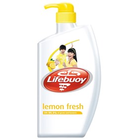 شامپو بدن آنتی باکتریال لایف بوی رایحه لیمو Lifebuoy Lemon Fresh حجم 500 میلی لیتر