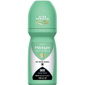 رول ضدتعریق میچام اینویزیبل Mitchum Invisible Clear Fresh حجم 100 میلی لیتر