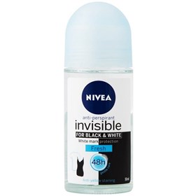 رول ضد تعریق نیوا مدل Nivea Invisible Fresh حجم 50 میلی لیتر