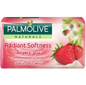 صابون توت فرنگی و ماست پالمولیو Palmolive Radiant Softness وزن 170 گرم