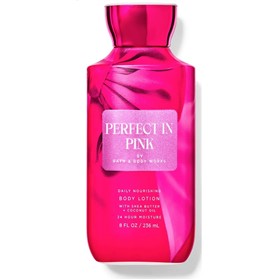 لوسیون بدن بث اند بادی ورکس Perfect In Pink حجم 236 میلی لیتر