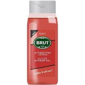 ژل دوش بروت Brut Attraction Totale حجم 500 میلی لیتر