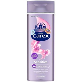 فوم حمام پوست حساس کارکس Carex Sensitive Soak حجم 500 میلی لیتر
