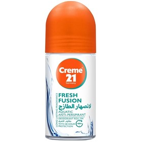رول ضدتعریق کرم 21 رایحه دریایی Creme21 Fresh Fusion حجم 50 میلی لیتر