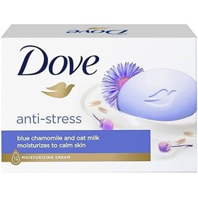 صابون بابونه آبی و شیر جو داو Dove Anti Stress وزن 106 گرم