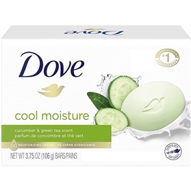 صابون زیبایی داو حاوی خیار و چای سبز Dove Cool Moisture وزن 106 گرم