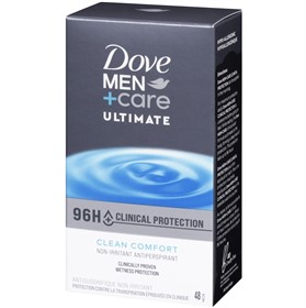 استیک ضدتعریق آقایان داو کلینیکال کلین کامفورت Dove Ultimate Clean Comfort وزن 48 گرم