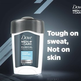 استیک ضدتعریق آقایان داو کلینیکال Dove Clean Comfort وزن 48 گرم