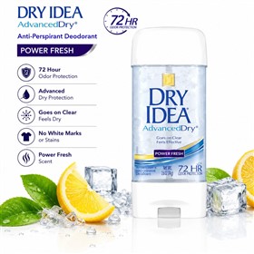 استیک ضدتعریق ژلی درای آیدیا Dry Idea Powder Fresh وزن 85 گرم
