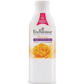 لوسیون روشن کننده بدن انچانتر Enchanteur Charming Radiance حجم 250 میلی لیتر