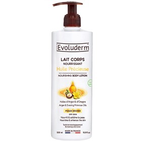 لوسیون بدن روغن های مغذی اولودرم Evoluderm Huile Precieuse حجم 500 میلی لیتر