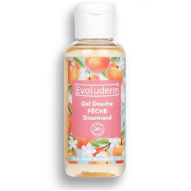 ژل دوش هلو اولودرم Evoluderm Peach حجم 100 میلی لیتر