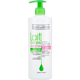 لوسیون بدن گلیسیرین و شی باتر اولودرم Evoluderm Surgras حجم 500 میلی لیتر