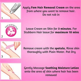 کرم موبر بدن پوست حساس فم Fem Rose Softening وزن 120 گرم
