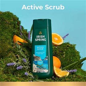 شامپو بدن ایریش اسپرینگ اکتیو اسکراب Irish Active Scrub حجم 591 میلی لیتر