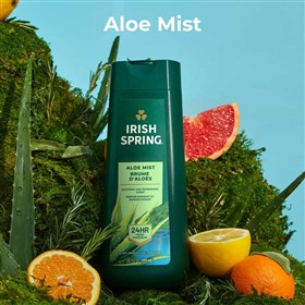 شامپو بدن ایریش اسپرینگ آلوئه ورا Irish Aloe Mist حجم 591 میلی لیتر