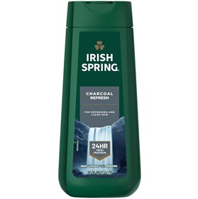 شامپو بدن ایریش اسپرینگ شارکل Irish Spring Charcoal Refresh حجم 591 میلی لیتر