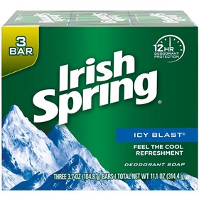 صابون خنک کننده ایریش اسپرینگ Irish Spring Icy Blast بسته 3 عددی