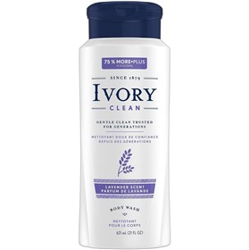 شامپو بدن لاوندر آیوری Ivory Clean Lavender حجم 621 میلی لیتر
