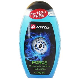 ژل دوش لوتو مدل Lotto Force حجم 400 میلی لیتر