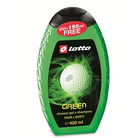 ژل دوش لوتو مدل Lotto Green حجم 400 میلی لیتر