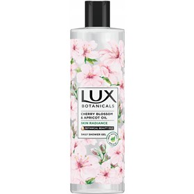 ژل دوش شکوفه های گیلاس و زردآلو لوکس Lux Skin Radiance حجم 500 میلی لیتر