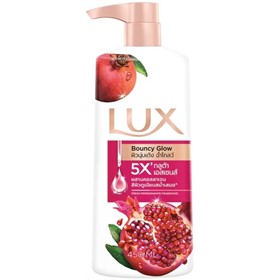 شامپو بدن انار لوکس Lux Bouncy Glow حجم 450 میلی لیتر
