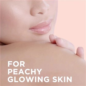 شامپو بدن لوکس رایحه هلو Lux Peachy Glow حجم 450 میلی لیتر