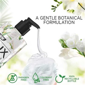 شامپو بدن گل فریزیا و درخت چای لوکس Lux Skin Detox حجم 450 میلی لیتر