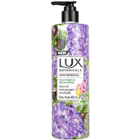 شامپو بدن انجیر و گل شمعدانی لوکس Lux Skin Renewal حجم 450 میلی لیتر