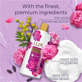 شامپو بدن گل رز پئونی لوکس Lux Peonia Meravigliosa حجم 500 میلی لیتر