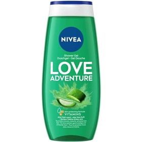 ژل دوش آلوئه ورای نیوا Nivea Love Adventure حجم 250 میلی لیتر