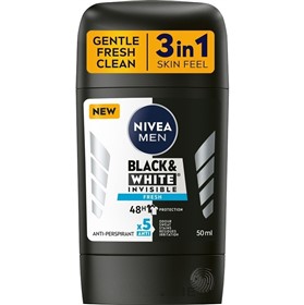 استیک ضدتعریق آقایان نیوا Nivea Black and White Fresh حجم 50 میلی لیتر