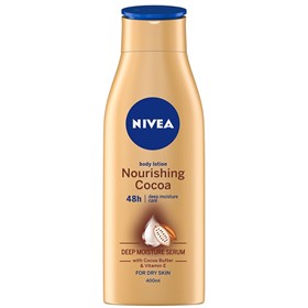 لوسیون بدن نیوا حاوی کره کاکائو Nivea Nourishing Cocoa حجم 400 میلی لیتر