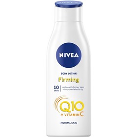 لوسیون بدن سفت کننده نیوا Nivea Firming Q10 Body Lotion حجم 400 میلی لیتر