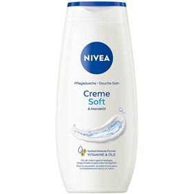 شامپو بدن کرم سافت نیوا Nivea Creme Soft حجم 250 میلی لیتر