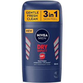 استیک ضدتعریق آقایان نیوا درای ایمپکت Nivea Dry Impact حجم 50 میلی لیتر