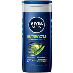 ژل دوش انرژی دهنده آقایان نیوا Nivea Men Energy حجم 250 میلی لیتر