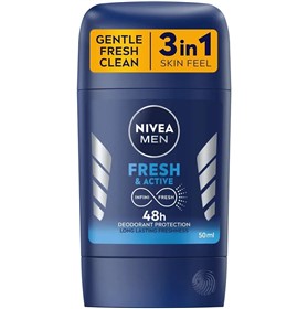 استیک دئودورانت آقایان نیوا فرش اکتیو Nivea Fresh Active حجم 50 میلی لیتر