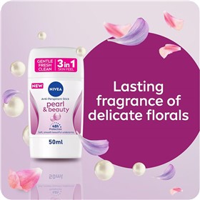 استیک ضدتعریق نیوا پرل اند بیوتی Nivea Pearl and Beauty حجم 50 میلی لیتر